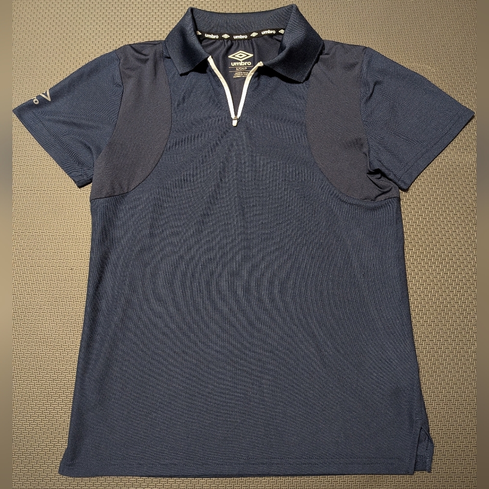 Umbro Men's Dark Blue Polo Shirt
